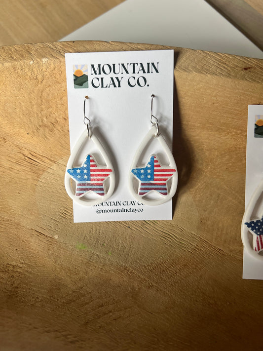 Red, White & Blue Open Star βοΈπΊπΈ