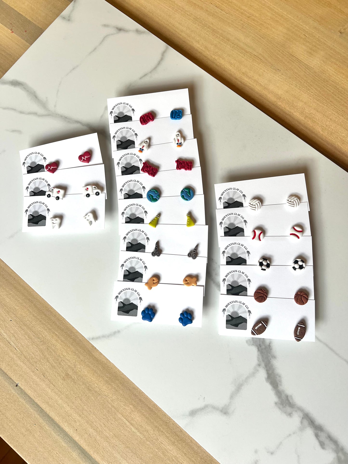 Back to School Studs