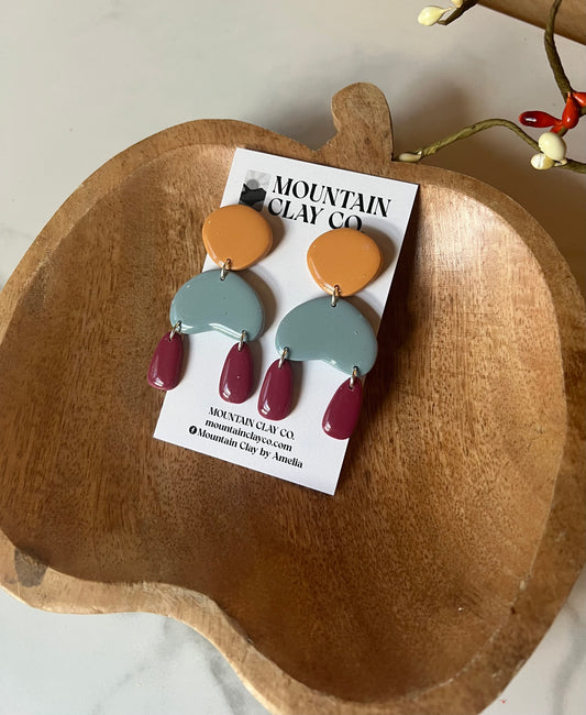 Multicolor Organic Dangle