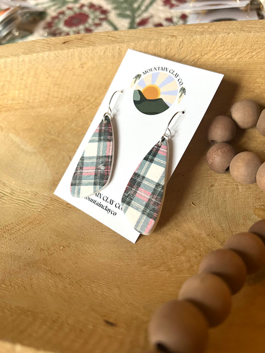 Plaid teardrop