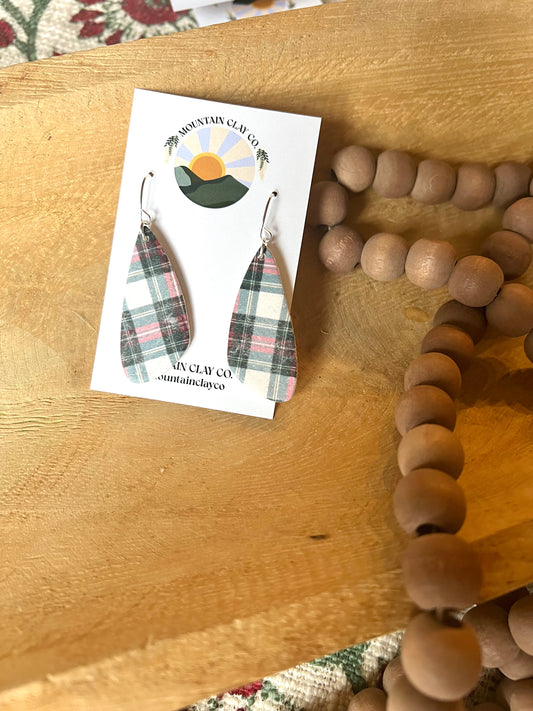 Plaid teardrop